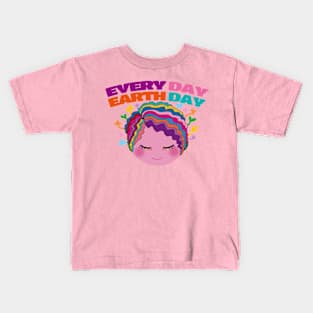 Earth Day  Every Day Kids T-Shirt